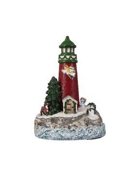 Spencer Collin Lighthouse Rudolphs Lighthouse Holiday Lighthouse